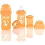 Orange BPA-freie Antikolik Babyflaschen aus Silikon 