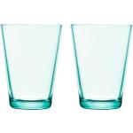 Reduzierte Grüne Skandinavische Iittala Kartio Glasserien & Gläsersets 400 ml aus Glas 2-teilig 