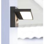 Anthrazitfarbene Moderne Trio Wegbeleuchtungen LED schwenkbar 