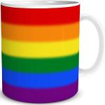Bunte LGBT Lustige Kaffeetassen 300 ml aus Keramik zum Valentinstag 