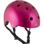 Triple Eight Dual Certified Skate Helm (L-XL - Metal Pink)