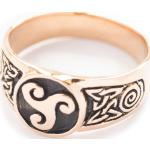 Battle-Merchant Runde Keltische Ringe aus Bronze 