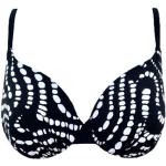 Schwarze Triumph Nachhaltige Bikini-Tops aus Polyamid mit Bügel für Damen 