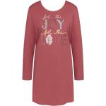 Rote Langärmelige Triumph Bio Nachhaltige Damennachthemden aus Jersey Größe M 