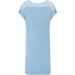Hellblaue Kurzärmelige Triumph Nachhaltige Damennachthemden 