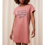 Terracottafarbene Triumph Nachhaltige Damennachthemden aus Baumwolle Größe M 