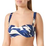 Blaue Triumph Nachhaltige Bikini-Tops mit verstellbaren Trägern für Damen 