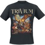 Trivium T-Shirt - In The Court Of The Dragon - S - für Männer - Größe S - schwarz - Lizenziertes Merchandise