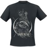 Trivium T-Shirt - Wolf Bird - S bis L - für Männer - Größe L - schwarz - Lizenziertes Merchandise