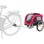 TRIXIE stabiler Hundebuggy "Fahrrad-Anhänger, S: 53 × 60 × 60/117 cm, schwarz/rot" - 12813