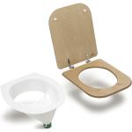 Beige Toilettendeckel & WC-Sitze aus Polypropylen 