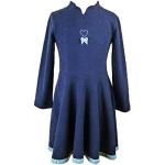 Marineblaue Trocadero Winterkleider für Kinder mit Glitzer für Mädchen Größe 140 für den für den Winter 