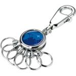 Blaue Schlüsselanhänger & Taschenanhänger aus Metall 
