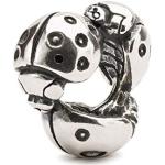 Silberne Skandinavische Trollbeads Beads mit Insekten-Motiv aus Silber handgemacht für Herren 