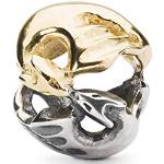 Reduzierte Silberne Skandinavische Trollbeads Beads aus Gold 18 Karat handgemacht für Damen 