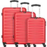 Rote Check.In Trolley-Sets 32l 3-teilig 