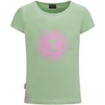 Pistaziengrüne Kinder T-Shirts mit Rosenmotiv für Mädchen Größe 92 