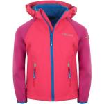 Trollkids Kids Rondane Zip Off Jacket XT dark pink/light pink/blue - Größe 152 Kinder