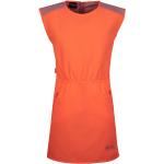 Reduzierte Orange Trollkids Rundhals-Ausschnitt Kinderkleider mit Reißverschluss aus Polyamid für Mädchen Größe 128 