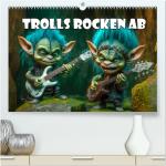 Calvendo Trolls Wandkalender DIN A2 Querformat 