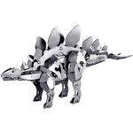 Tronico 20038 - Metallbaukasten Dinosaurier Stegosaurus, Aluminium, 88-teilig