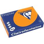 Neonorangenes Clairefontaine Kopierpapier DIN A4, 80g, 500 Blatt 