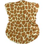 Animal-Print Atmungsaktive Herrenschutzmasken mit Giraffen-Motiv aus Polyester 