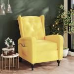 Reduzierte Gelbe Wohnzimmermöbel aus Samt gepolstert Breite 50-100cm, Höhe 50-100cm, Tiefe 50-100cm 
