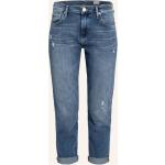 Blaue True Religion Boyfriend-Jeans aus Baumwolle für Damen Größe S 