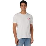 Weiße Kurzärmelige True Religion T-Shirts für Herren Größe 3 XL 