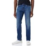 Indigofarbene True Religion Geno Jeans mit dicken Nähten aus Denim für Herren Größe L Weite 29 