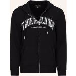 Schwarze True Religion Zip Hoodies & Sweatjacken mit Reißverschluss aus Baumwolle mit Kapuze für Herren Übergrößen 