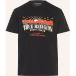 Reduzierte Schwarze True Religion T-Shirts aus Baumwolle für Herren Übergrößen 
