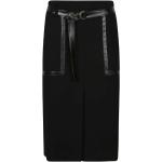 Reduzierte Schwarze True Royal Kunstlederröcke aus Jersey für Damen Größe XXL 