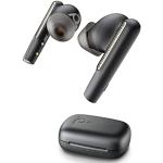 True-Wireless-In-Ear-Headset Poly Voyager Free 60 (Plantronics) – Mikrofone für klare Gespräche – Active Noise Cancelling (ANC) – Tragbares Ladecase – Kompatibel mit iPhone, Android