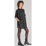 Schwarze trueStory Meme / Theme Mini Nachhaltige Minikleider & kurze Kleider aus Wolle für Damen Größe L 