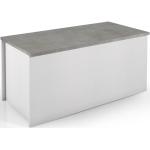 Reduzierte Weiße Moderne Kleinmöbel abschließbar Breite 0-50cm, Höhe 50-100cm 