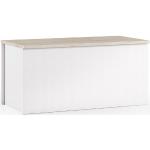 Reduzierte Weiße Moderne Kleinmöbel abschließbar Breite 0-50cm, Höhe 50-100cm 