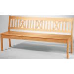 Hellbraune Franco Möbel Rechteckige Truhenbänke & Sitztruhen lackiert aus Massivholz mit Stauraum Breite 150-200cm, Höhe 50-100cm, Tiefe 50-100cm 