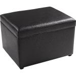 Schwarze xxxlutz Schuhbänke & Sitzbänke Flur aus Kunststoff mit Stauraum Breite 0-50cm, Höhe 0-50cm, Tiefe 0-50cm 