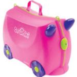 Pinke Kunststofftrolleys 18l für Kinder 