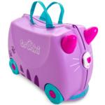 Lila trunki Kunststofftrolleys 18l mit Tiermotiv abschließbar für Kinder XS - Extra Klein zum Schulanfang 