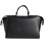 Schwarze Trussardi Damenhandtaschen mit Reißverschluss aus Polyester mit Innentaschen maxi / XXL 