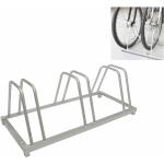 Trutzholm ®/baumarktplus - Fahrradständer für 3 Fahrräder Ständer für Boden und Wandmontage Aufstellständer feuerverzinkt