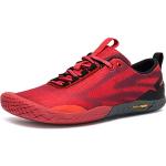 Rote Trailrunning Schuhe leicht für Damen Größe 39,5 