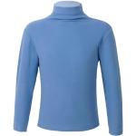 Hellblaue Unifarbene Langärmelige Rollkragen langarm Unterhemden für Kinder für Jungen Größe 110 für den für den Herbst 