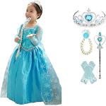 Reduzierte Blaue Prinzessin-Kostüme aus Satin für Kinder 