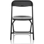 Schwarze hjh Office Konferenzstühle & Besucherstühle aus Kunststoff Outdoor Breite 50-100cm, Höhe 50-100cm, Tiefe 0-50cm 
