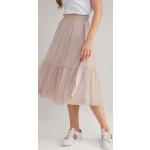 Reduzierte Pinke Casual Joop! Midi Festliche Röcke aus Mesh für Damen für den für den Sommer 