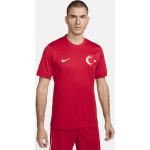 Türkei 2024/25 Stadium Away Nike Replica Fußballtrikot mit Dri-FIT-Technologie für Herren - Rot